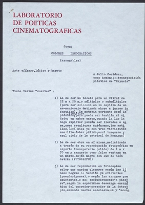 Colores Democráticos (arrugables). Arte efímero, Lúdico y barato.