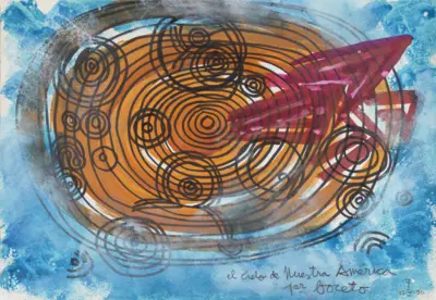 El cielo de Nuestra América. Primer boceto.