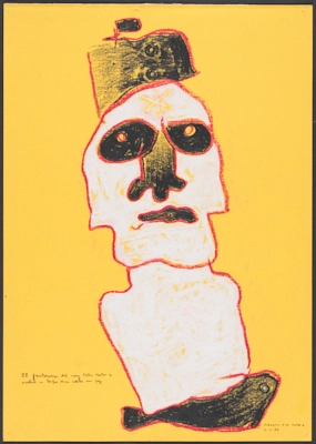 El-[Rey]-de-costillas llega (Tu'u Ko Iho). Tríptico del Rey Hotu Matu'a. Proyecto Isla de Pascua. Mahatu o'te mata'a [Tercero del mes].
