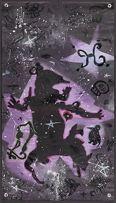 Conjuro nocturno. Serie Fotoglifos.