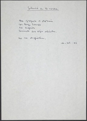 Silencio en la noche