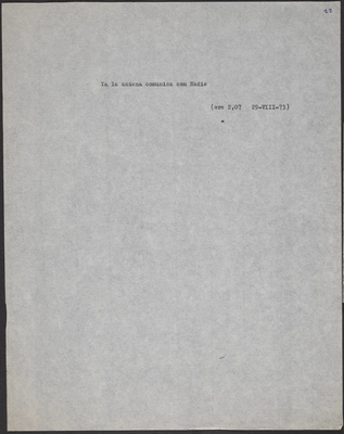 Silencio en la noche