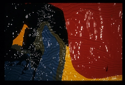 Diapositivas de L’occhio, il lupo, la luna nell’imbuto cosmico [El ojo, el lobo, la luna en el embudo cósmico]. Serie Fotoglifos.