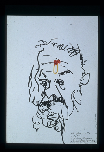 Diapositivas de L’occhio, il lupo, la luna nell’imbuto cosmico [El ojo, el lobo, la luna en el embudo cósmico]. Serie Fotoglifos.