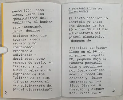 “Glifostanfordtroniks” de Fernando Birri. Pinturas electrónicas.