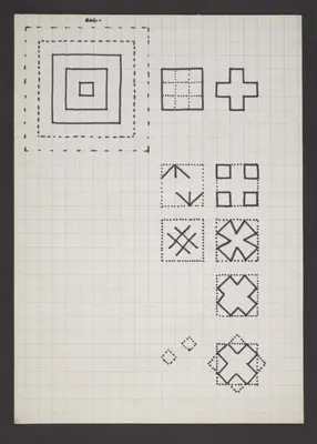 Viaggio in India e Nepal. Mandalas y poemas, Del block a quadretti [Viaje a la India y Nepal. Mandalas y poemas. Del cuaderno cuadriculado].