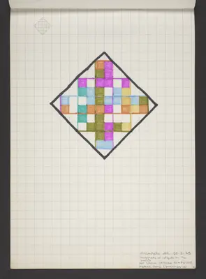 Viaggio in India e Nepal. Mandalas y poemas, Del block a quadretti [Viaje a la India y Nepal. Mandalas y poemas. Del cuaderno cuadriculado].