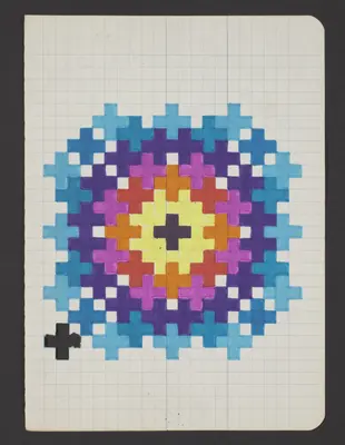 Viaggio in India e Nepal. Mandalas y poemas, Del block a quadretti [Viaje a la India y Nepal. Mandalas y poemas. Del cuaderno cuadriculado].