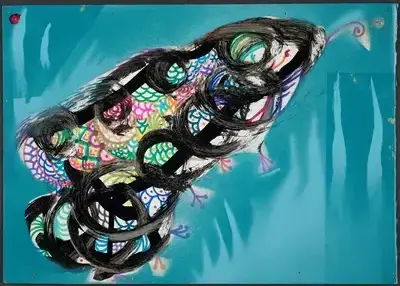 Zoo marziano [Martian Zoo]. Serie Las metamórfosis [The Metamorphoses Series].