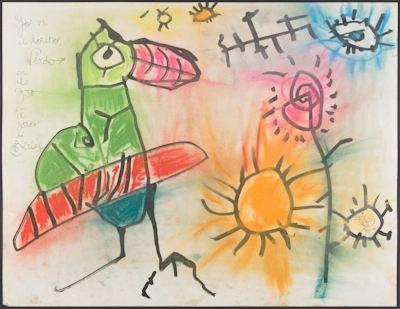 Yo vi un lorito verde en el zoo en el zoo de Berlín [I Saw the Little Green Parrot at the Zoo, at the Berlin Zoo]