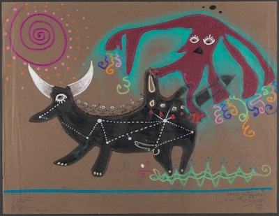 Somos antiguos. América duele como una cicatriz no restañada. Por allí van amor, América, Amoramérica, mis años, tus rocíos, esta nada (?)… y mañana? [We Are Ancient. America hurts like an unhealed scar. There go love, America, Amoramérica, my age, your dews, this nothingness (?)… and tomorrow?]