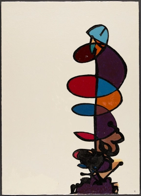 Ereccion de un Erección de un Monumento [Erection of a Monument]. Serie Las Metamórfosis [The Metamorphoses Series].