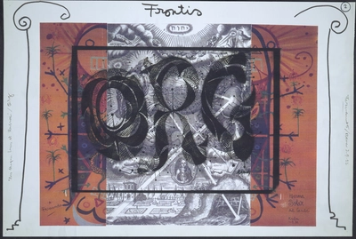 Frontis. *ORG*. Original design created for the installation of *Fernando Birri: Ars Magna Lucis et Umbrae*.