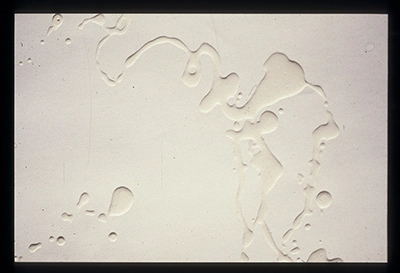 Slides from L’Occhio, Il Lupo, La Luna Nell’Imbuto Cosmico [The Eye, the Wolf, the Moon in the Cosmic Funnel]. Serie Fotoglifos [Photoglyphs Series]