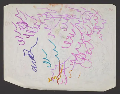 Viaggio in India e Nepal. Mandalas y poemas, Del block a quadretti [Journey in India and Nepal. Mandalas and Poems, From the Quadrille Notebook].