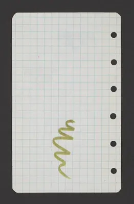 Viaggio in India e Nepal. Mandalas y poemas, Del block a quadretti [Journey in India and Nepal. Mandalas and Poems, From the Quadrille Notebook].