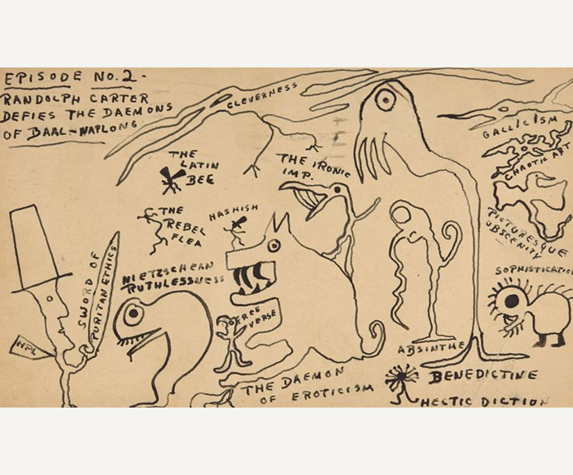 Copy of Frank Belknap Long, Episode No. 2 - Randolph Carter defies the daemons of Baal-Naplong