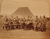 Officers of the 10th Hussars, Jellalabad, 1879