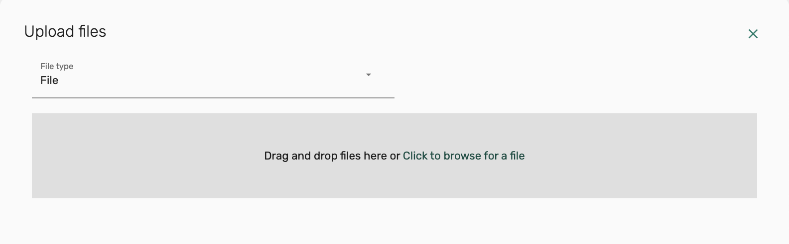 select select to browse for a file 